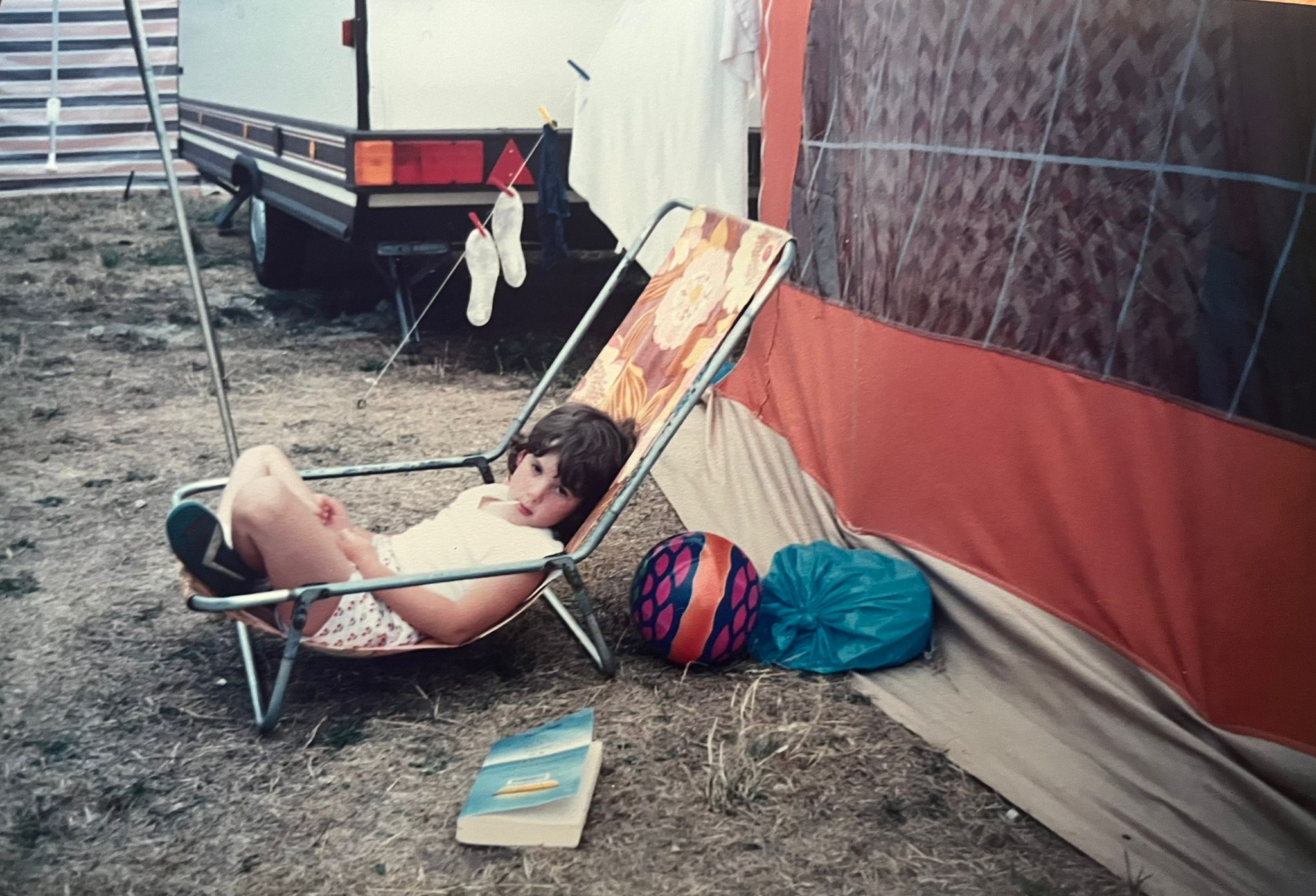 Vintage summer holliday picture